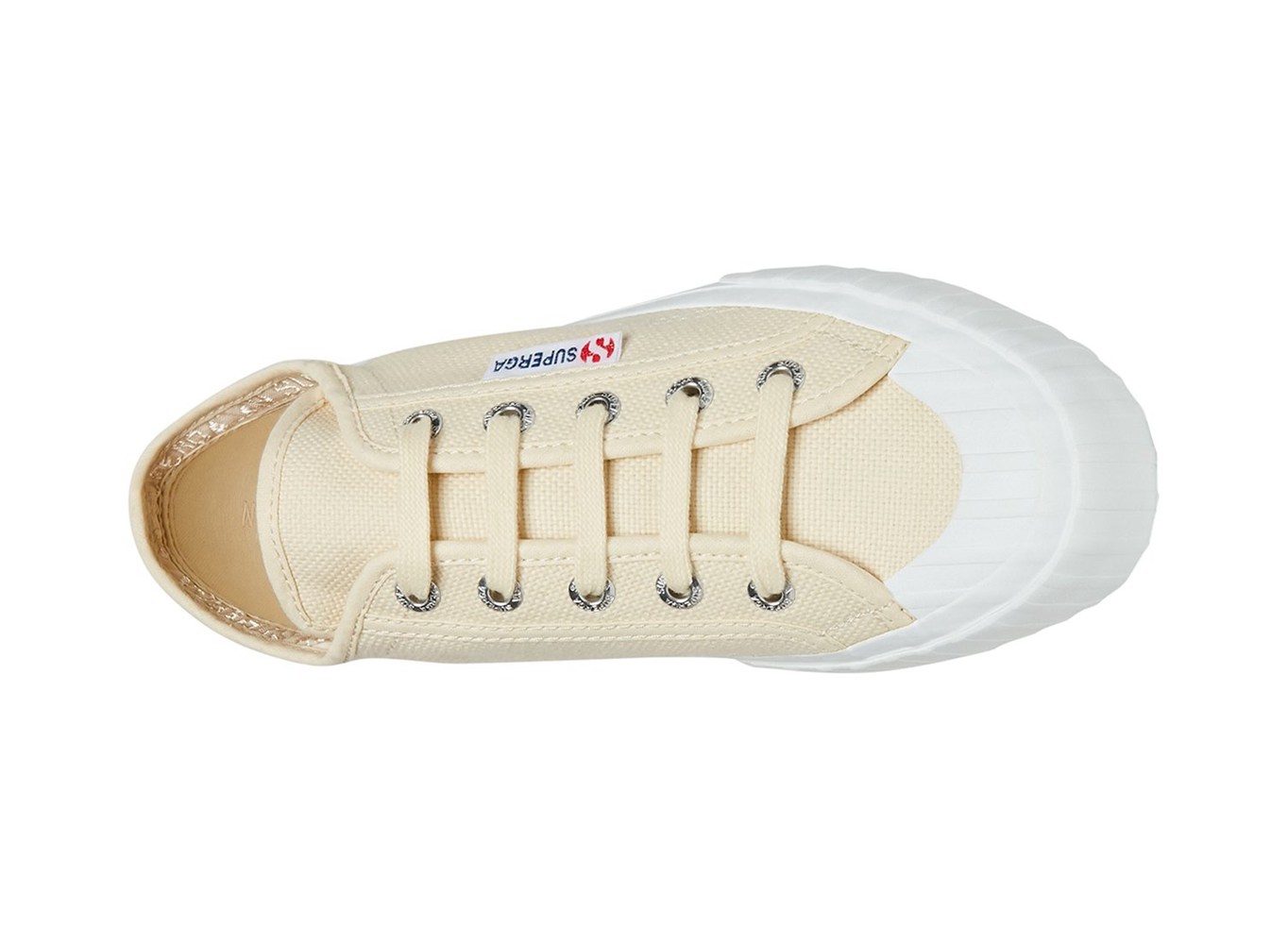 Alpargata Superga Mujer Beige - 2630 Stripe - 049157HEZ